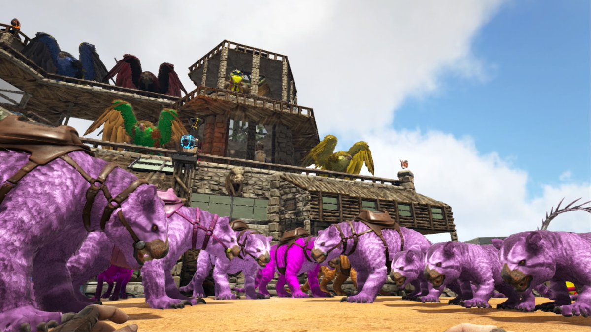 dosukoi_z's tweet photo. ふーえたふーえーたー♪
 #PS4share #ARK #Ragnarok https://t.co/QRS2fxv5U0