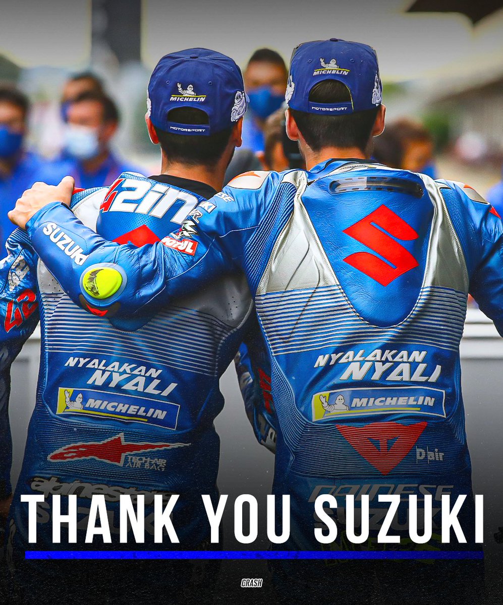 crash_motogp's tweet image. Thank you Suzuki 💙

The MotoGP underdogs who won our hearts 🫶

#ValenciaGP @suzukimotogp