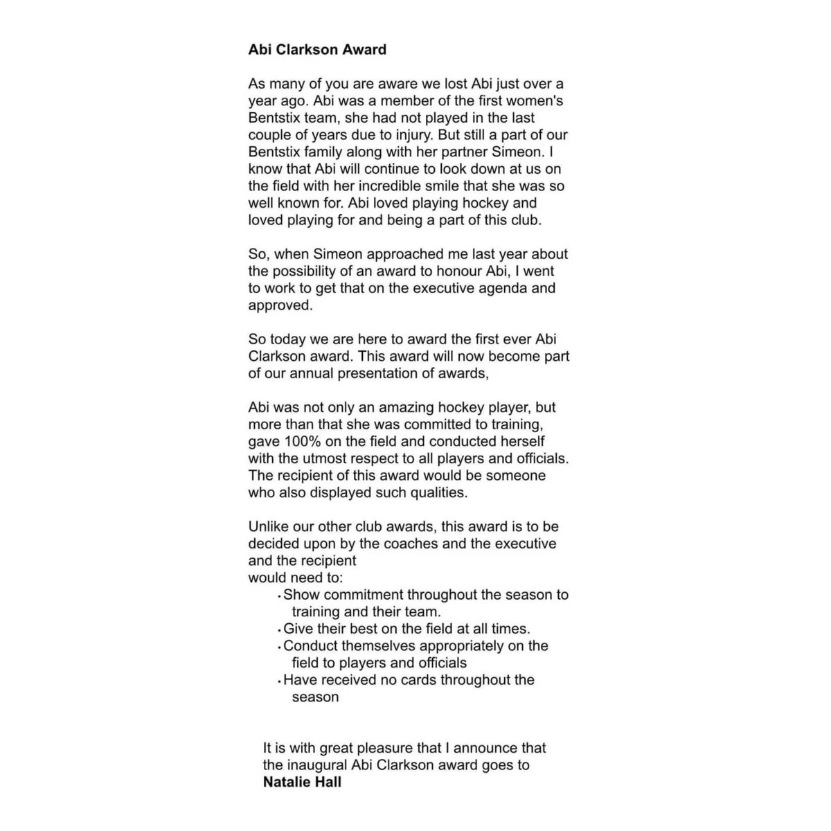 Bentstix Hockey Club tweet media