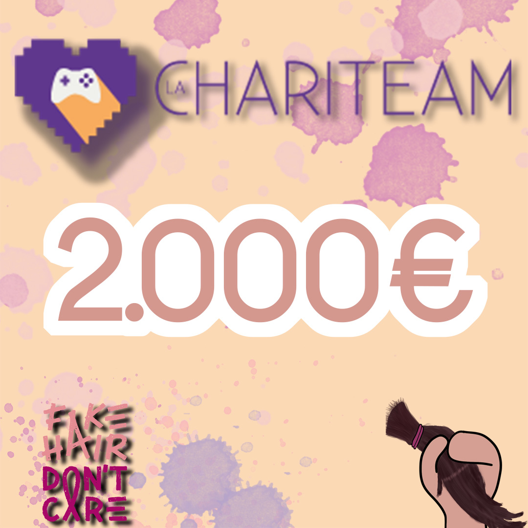 LaChariTeam's tweet photo. Et on atteint les 2000€ tôt ce matin🎉
Merci à touuuuuuus !!
Le live caritatif au profit de @AssociationFHDC continue jusqu'à ce soir 18h.
On est chez @Dustikrab actuellement !
https://t.co/rhg6MmDUiO
#TeamRond 🆚 #Centeam #ChariTeam https://t.co/N3o1THZBdZ