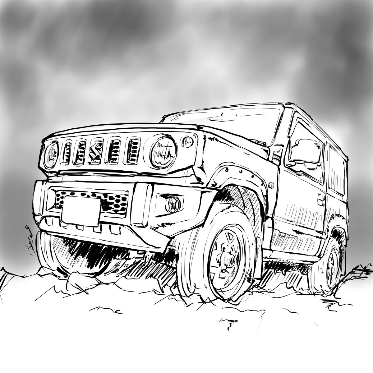 スズキジムニー のイラスト マンガ コスプレ モデル作品 3 件 Twoucan