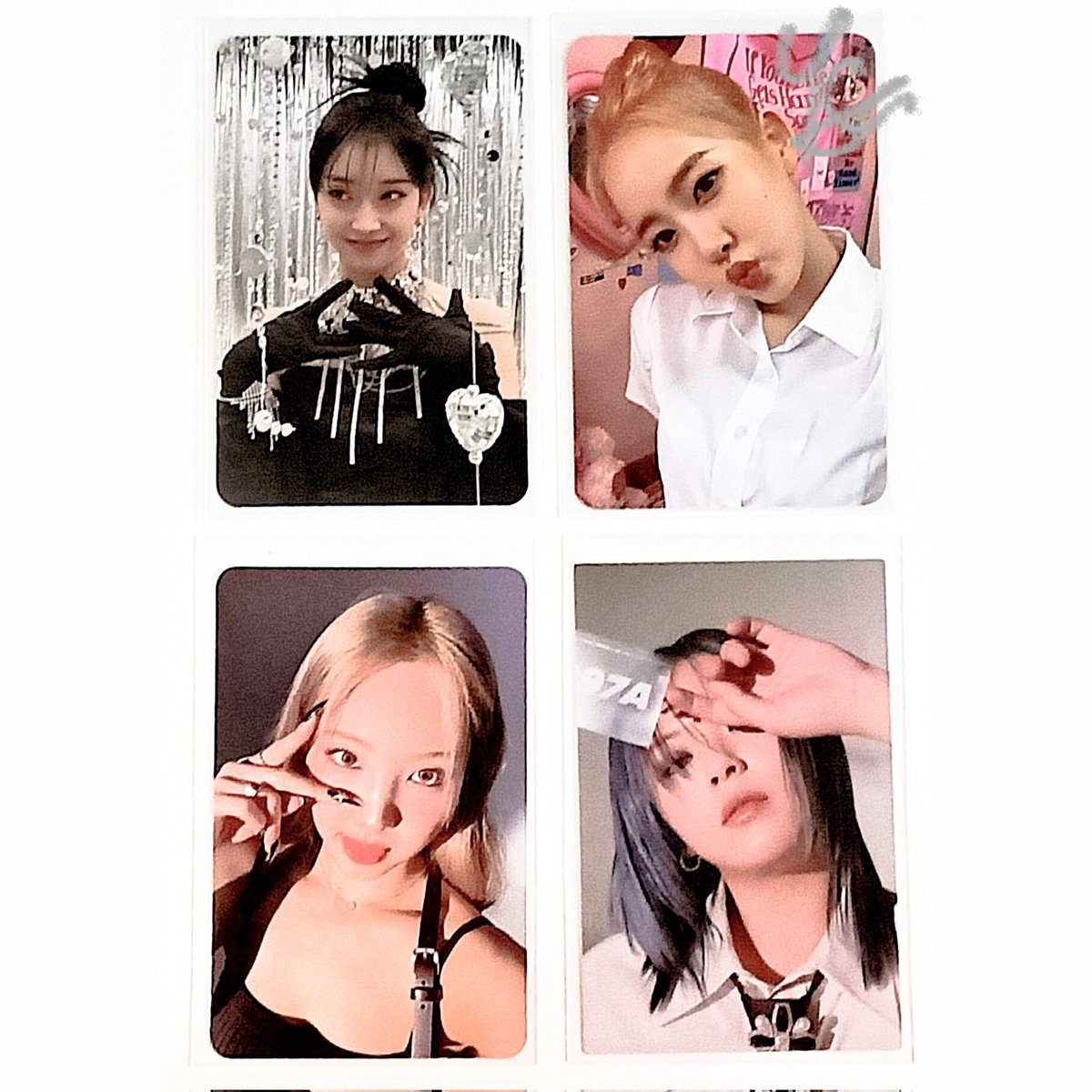 gcfcrates's tweet photo. 🍸( wts · lfb · ph ) 📀

𓏔 twice &amp; stayc pc 🧦

𓏸 see pic 4 infos
𓏸 reply / dm to claim !

 https://t.co/atXxIx8S2f

[ t. sumin young luv sieun stereotype nayeon jeongyeon between 1&amp;2 photocard ] https://t.co/WXg00RxEem