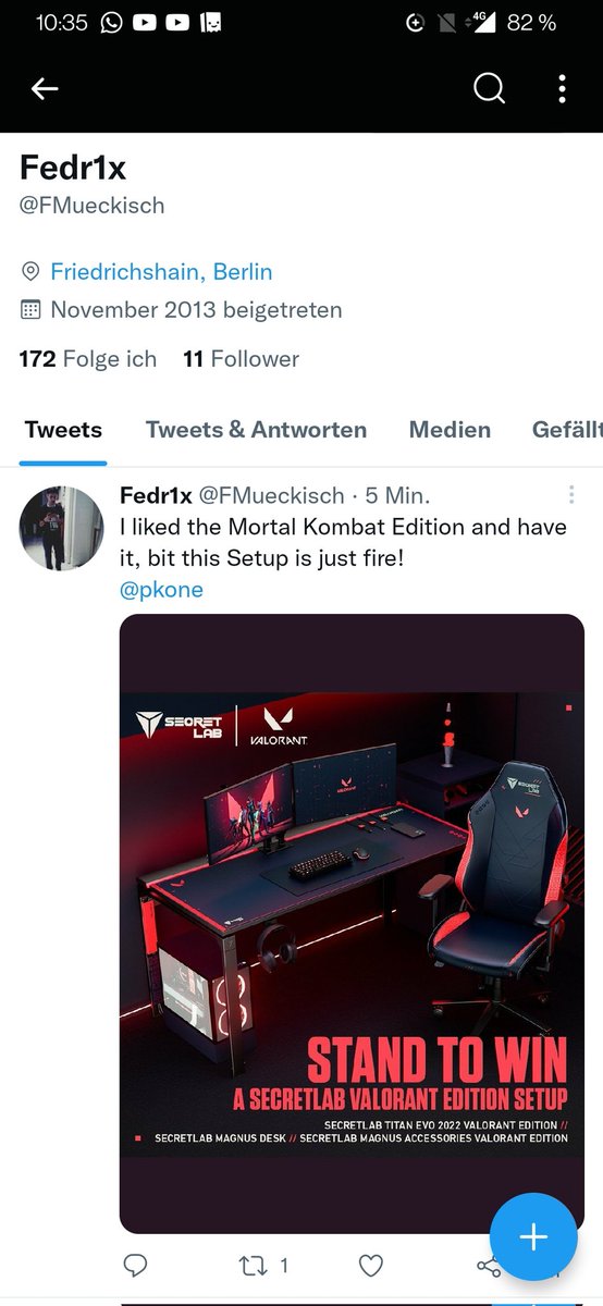 FMueckisch's tweet photo. @secretlabchairs duo @pkone https://t.co/oc3NkrSZxw