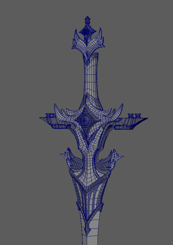 kkhsp's tweet photo. Hello folks, here's update on the Stylized Sword I am working on from past few weeks. A beautiful concept by : Maeve B. Tried a different workflow then I used to do & I am happy with how its going. High Poly stage up next!! #gameart #gamedev #stylizedprop https://t.co/5dhXWRI3lo