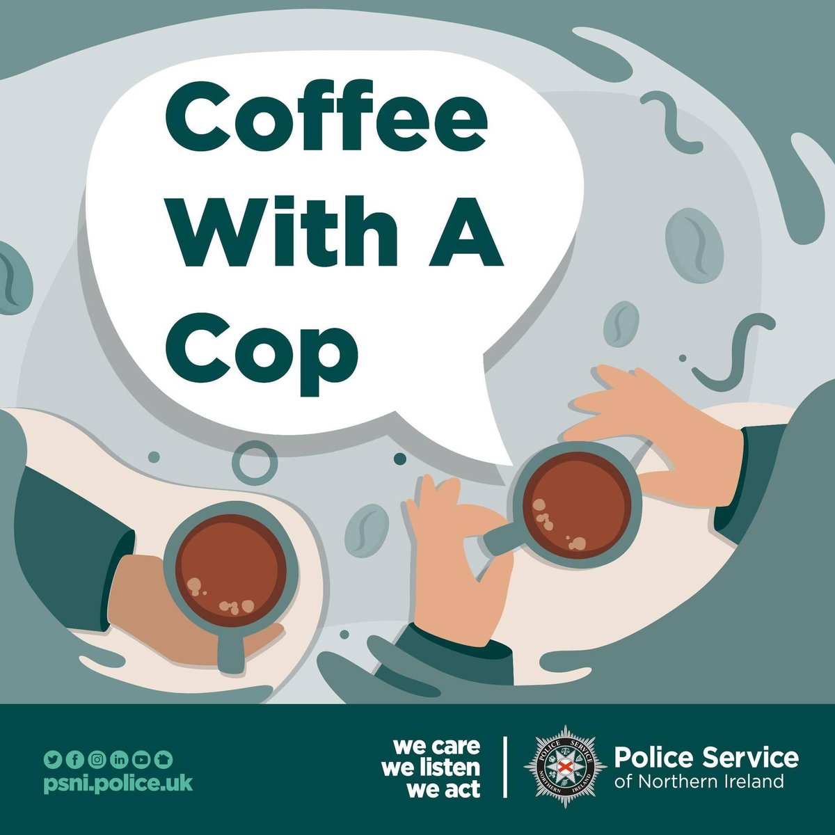 ☕️Coffee with a Cop is back! 
Bangor Neighbourhood officers will be in Costa at Bloomfield Shopping Centre tomorrow between noon &amp; 2pm. Pop in and have a chat. <a href="/PSNIArdsNDown/">Police Ards and North Down</a>
