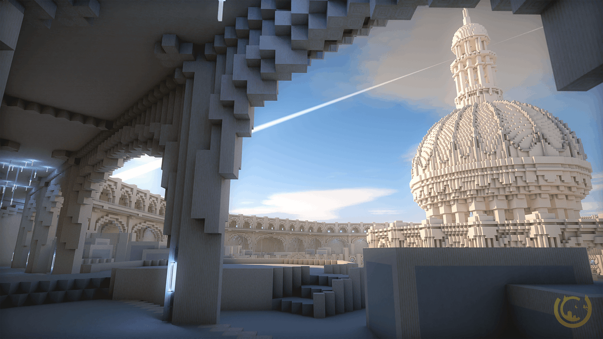 ❤️ UtoCraft a participé à la construction de la Cité des Vestiges !
--- We worked on the construction of the Remains City ---

🏛 Première de nos trois cartes: le Splatoon !
--- First of our three maps: the Splatoon! ---

📌 #art #minecraft #minecraftbuilds #event