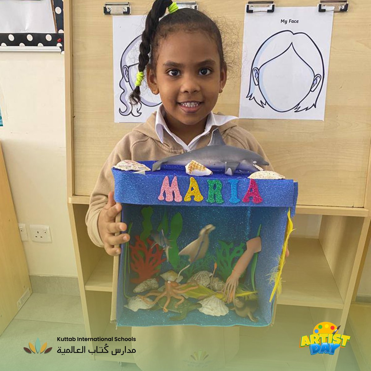 KuttabSchools's tweet photo. يسعدنا مشاركتكم مجموعة من تجارب اطفالنا في يوم الفنان العالمي في مدارس دور الكتاب العالمية
At Kuttab International Schools,we believe that every child is an artist and we aim to foster that creativity right !
#artistday #kuttab #international #schools #have_fun #paint #draw https://t.co/xyF5Sdv4cM