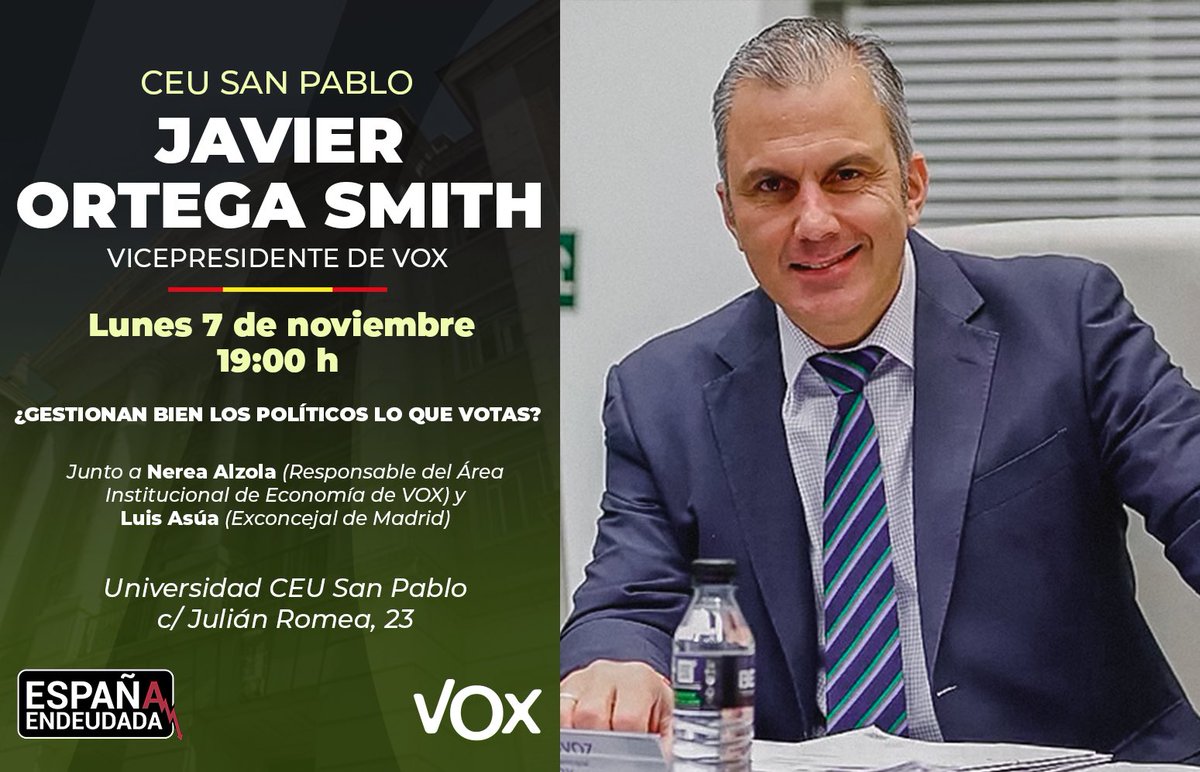 Javier Ortega Smith tweet media