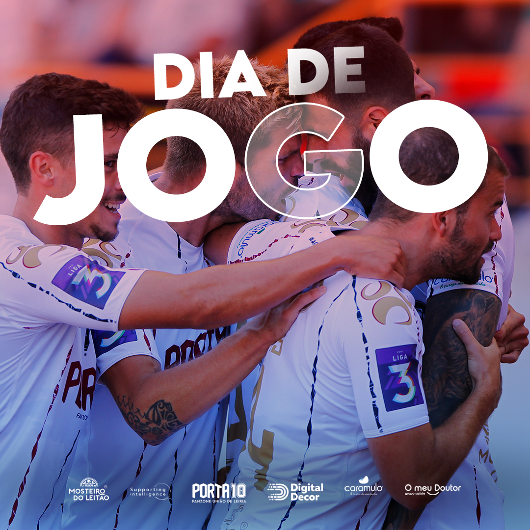 Dia de regressar a 🏠!
Dia de apoiar a 𝑼𝒏𝒊𝒂̃𝒐 𝒅𝒆 𝑳𝒆𝒊𝒓𝒊𝒂! 😍

#UDLeiria 🆚 Sporting B

🗓 Hoje
🕙 15h00
🏟 Estádio Municipal de Leiria - Dr. Magalhães Pessoa
🎟 Bilhetes gratuitos nos locais habituais

#AgoraSim #PuroFutebol