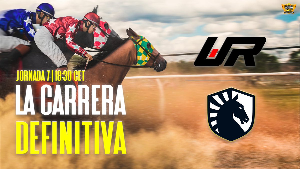 Urban Esports 🎙 (@urbanesportsrap) on Twitter photo #ClashRoyale | MatchDay
Última jornda para demostrar todo el flow y punchline en escena <a href="/QuesoCupTV/">Queso Cup</a> 🏆🧀
¡ Vamos por esos playoffs !
🆚️| <a href="/TeamLiquid/">Team Liquid</a> J7
⏰️| 12:30 🇵🇪 14:30 🇦🇷🇧🇷🇨🇱
📡| twitch.tv/revolaimar 🇪🇦
#LetsGoRappers <a href="/EsportsRoyaleEN/">Clash Royale Esports</a> #ClashRoyale | MatchDay
Última jornda para demostrar todo el flow y punchline en escena <a href="/QuesoCupTV/">Queso Cup</a> 🏆🧀
¡ Vamos por esos playoffs !
🆚️| <a href="/TeamLiquid/">Team Liquid</a> J7
⏰️| 12:30 🇵🇪 14:30 🇦🇷🇧🇷🇨🇱
📡| twitch.tv/revolaimar 🇪🇦
#LetsGoRappers <a href="/EsportsRoyaleEN/">Clash Royale Esports</a>