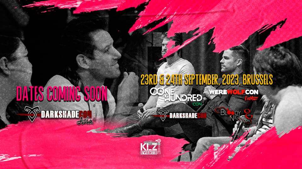 KLZ_Events's tweet photo. #klz_events upcoming conventions!!
🔥#onehundredcon
🔪#darkshadecon
🐺#werewolfcon
🍷#bloodynightcon_europe
And more coming soon!!
👉🏼 https://t.co/5qrX46iPsd https://t.co/3X2U5jTdqa