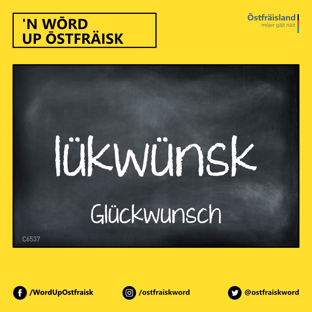 ostfraiskword's tweet photo. lükwünsk | Glückwunsch

#ōstfräisk #ostfriesisch #Ōstfräisland #Ostfriesland #Fräisland #Friesland https://t.co/k2OkBa0THx