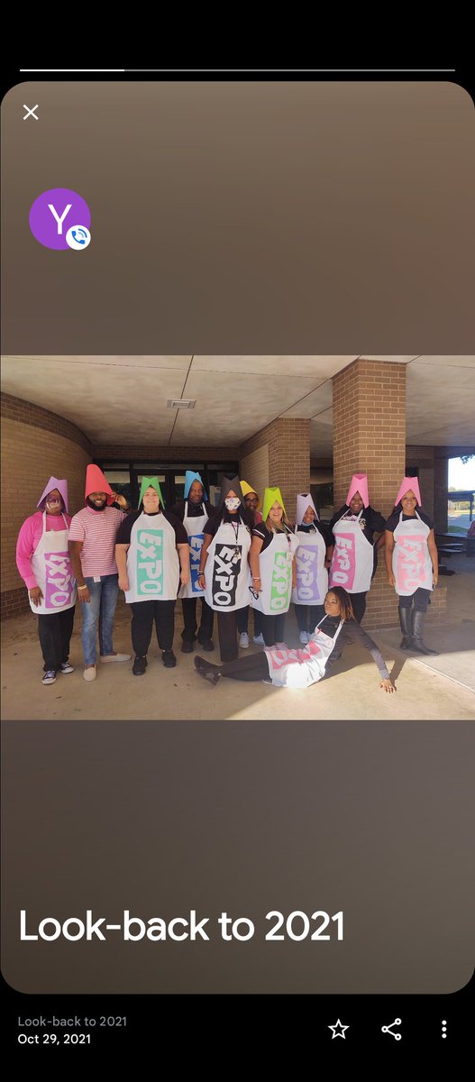Thinking back on last year's Halloween...  I made aprons for the team. Aren't we just the cutest!? #CMMS #FBISDmath #KennedyCoaches