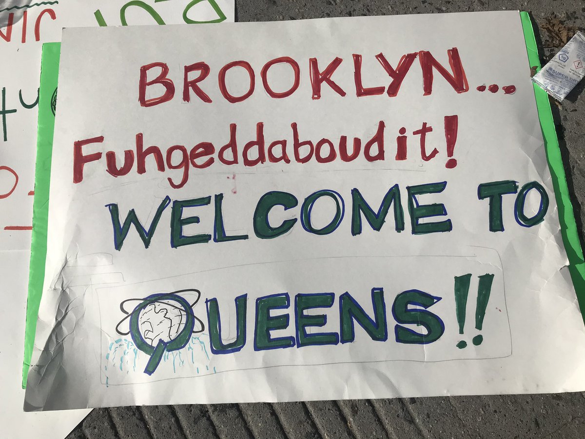 Marathon Day!  We will be greeting runners as you exit the Pulaski Bridge and enter QUEENS - The World’s Borough! Good luck to all! #NYCMARATHON