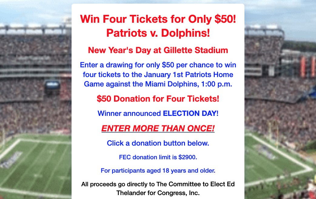 LAST CHANCE to Enter to Win Four Tickets to the Patriots vs. Dolphins! - mailchi.mp/thelanderforco…