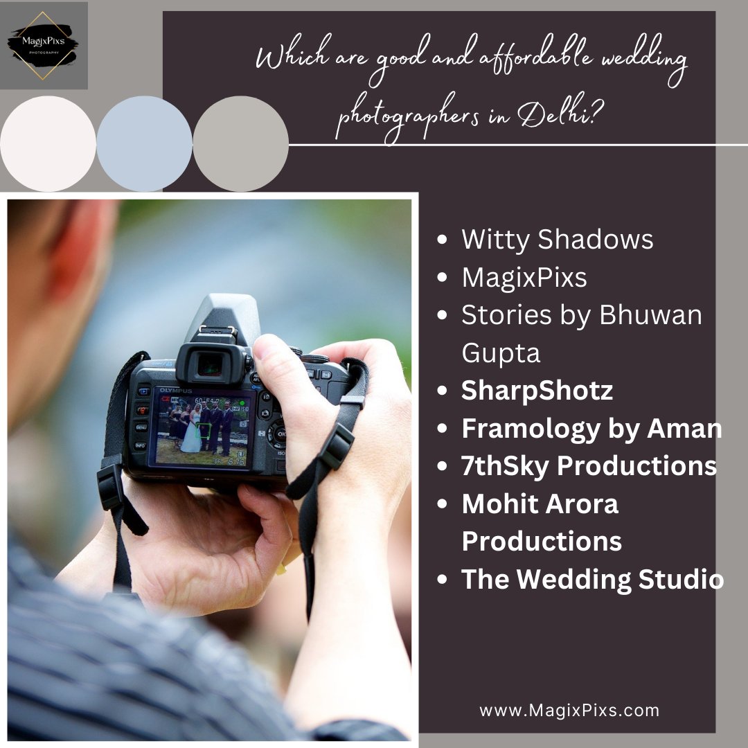MagixPixs's tweet photo. Which are good and affordable wedding photographers in Delhi?
#magixpixs #infographydesign #infography_me #knowledgeprovider #infography #weddingphotographersydney #weddingsessions #photographer #delhi #wedding #weddingphotography #likeforlikes #followforfollowback #explore https://t.co/Hhs0kKQbNt