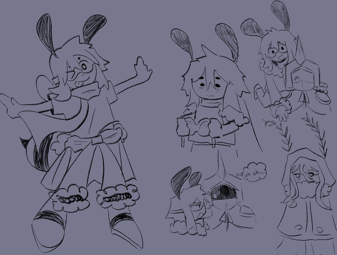 juscrow's tweet photo. vi bug fables doodles, probably will color in the future since i think she turned out cute lol (+ bonus kabbu and leif) https://t.co/jUnkzqkT4c
