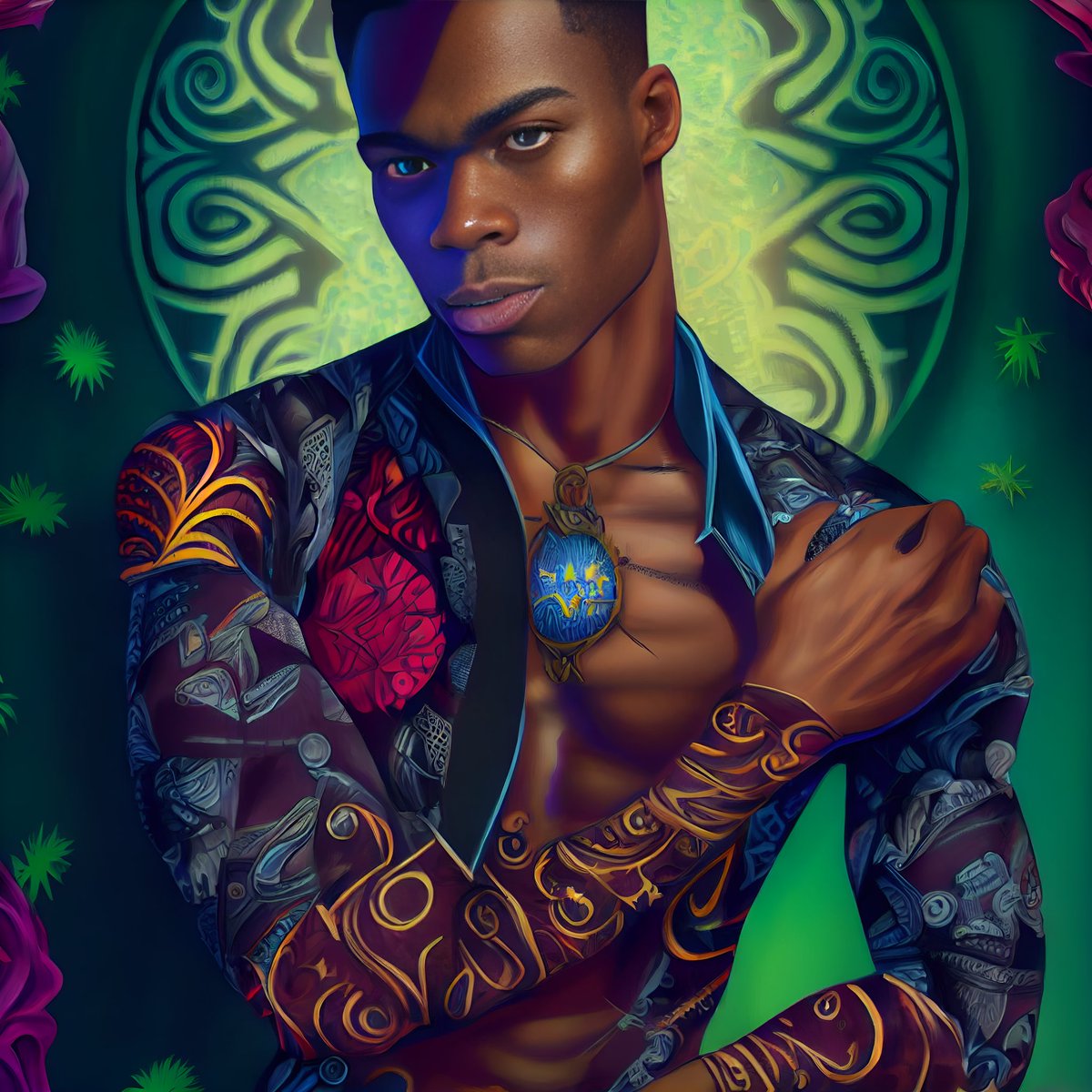 bokar_n's tweet image. Fighting the stream of pale waifus, one smoulder at a time

#Midjourney, upscaled with #Codeformer