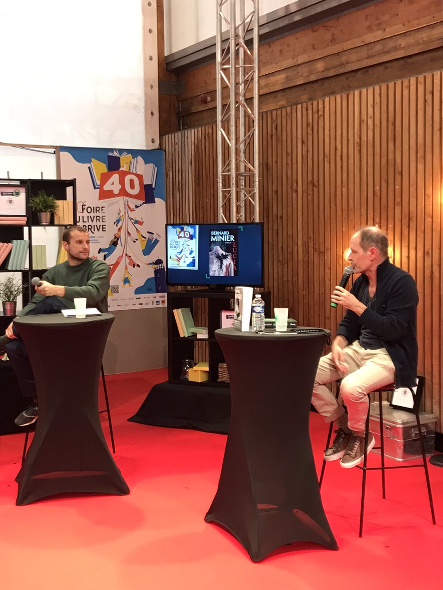 Rendez-vous avec Bernard Minier au forum des lecteurs <a href="/FoirelivreBrive/">Foire du livre de Brive</a> <a href="/XOeditions/">XO Editions</a> <a href="/villedebrive/">Ville de Brive</a> <a href="/CorrezeTV/">Corrèze Télévision</a> CorrezeTV