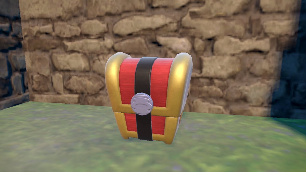 NintendoAmerica's tweet photo. Introducing Gimmighoul, the Coin Chest Pokémon!

These Pokémon resemble treasure chests and hide all over the Paldea region, waiting for Trainers to come across them! #PokemonScarletViolet https://t.co/CFzlL8cpUX
