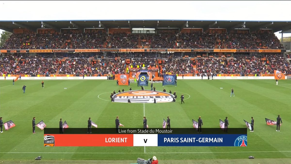 Full match: Lorient vs PSG