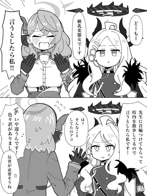 ヒナとアコの漫才 