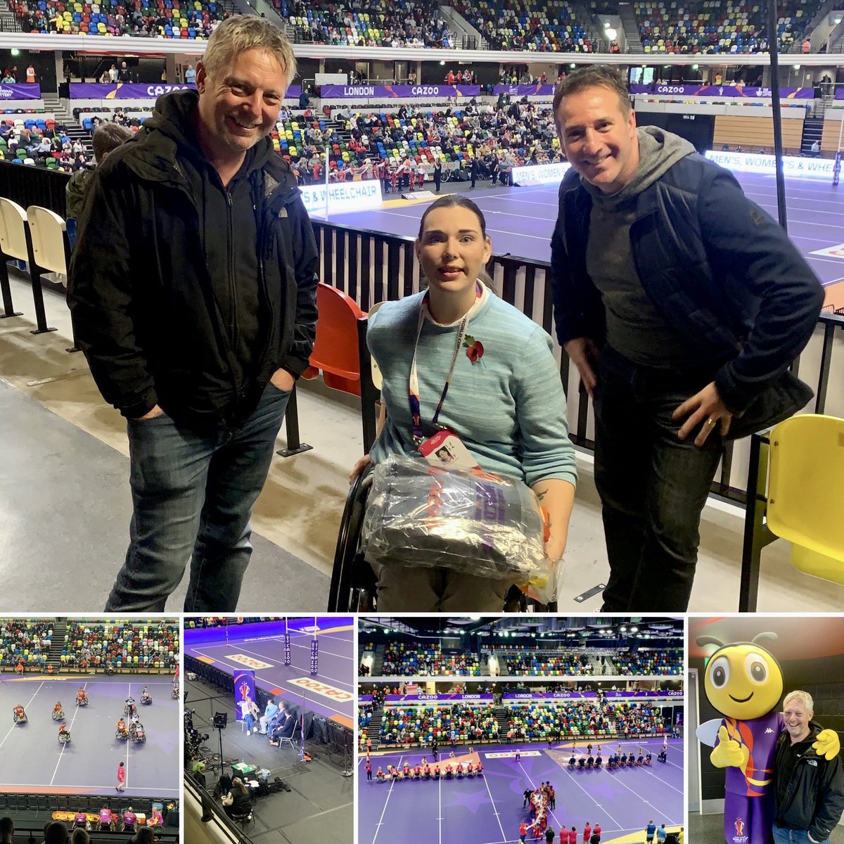 At The Copper Box watching the brilliant @RLWC2021 with the truly inspirational @BBCSport commentator @FreyaLevy along with @AndySutherden.

#OneGameTogether

@1kevincampbell @AshMindSet @vanillaweb @mark_parrin @SpeakUpAtWork @johno_67 @GencoCS @Synecore @pushbikeb2b @NAVEXInc