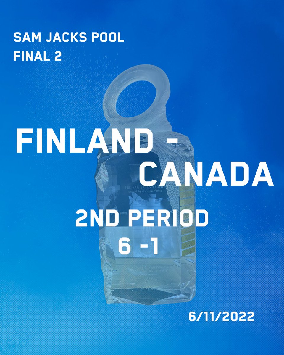 Susanna Tapani and Roosa Salonen have scored twice and Team Finland leads 6-1 after two periods. Jenny Snowden from Team Canada scored ones. 

#WorldRingette <a href="/irfringette/">International Ringette Federation</a> <a href="/ringettefinland/">Ringette Finland</a> <a href="/ringettecanada/">Ringette Canada</a>