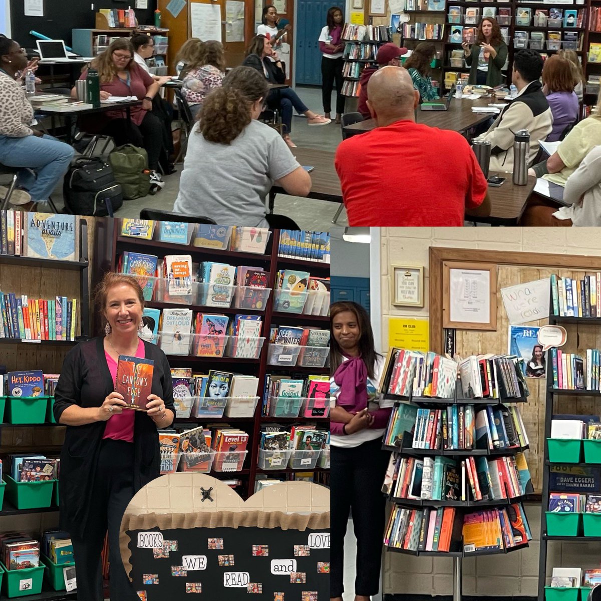 JoEllen McCarthy (@joellenmccarthy) on Twitter photo Thrilled that 😎<a href="/nErDcampLI/">#nErDcampLI</a> friends got to hang in <a href="/gless54/">Gerilyn Lessing</a>’s room to learn what <a href="/BayShoreMSLrnrs/">BayShoreMS</a> are buzzing about! #ReadingIsLifeWork #LetKidsRead #ChoiceMatters #LivesNotLevels Thrilled that 😎<a href="/nErDcampLI/">#nErDcampLI</a> friends got to hang in <a href="/gless54/">Gerilyn Lessing</a>’s room to learn what <a href="/BayShoreMSLrnrs/">BayShoreMS</a> are buzzing about! #ReadingIsLifeWork #LetKidsRead #ChoiceMatters #LivesNotLevels