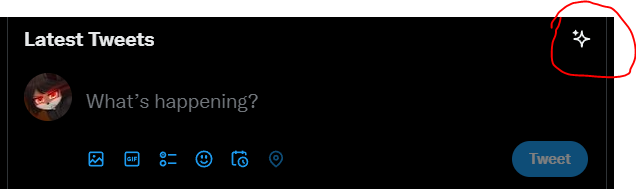 Espeon_Nyxcha's tweet photo. #TwitterLesson
Don't trust twitter? welcome to the club.
u can take control. Sort your tweets by MOST RECENT tweets first.
instead of twitter's recommended "Top Tweets"
go to top right, click the stars(pic 1)
click to filter by recent first https://t.co/TzgtT1Fkda