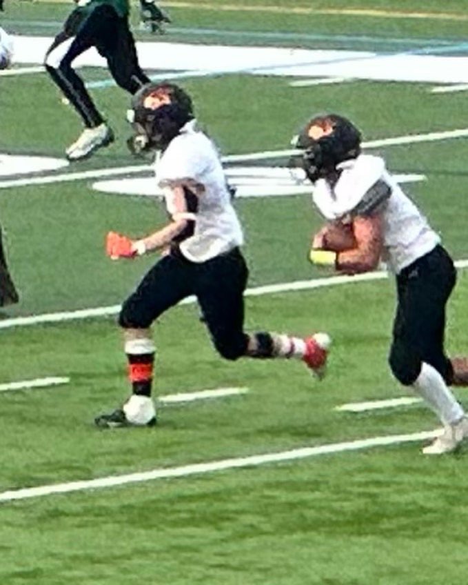 asparrow1218's tweet photo. 1000 rushing yards for this kid.  So proud at how hard he has worked. https://t.co/Zq8BfqNicd