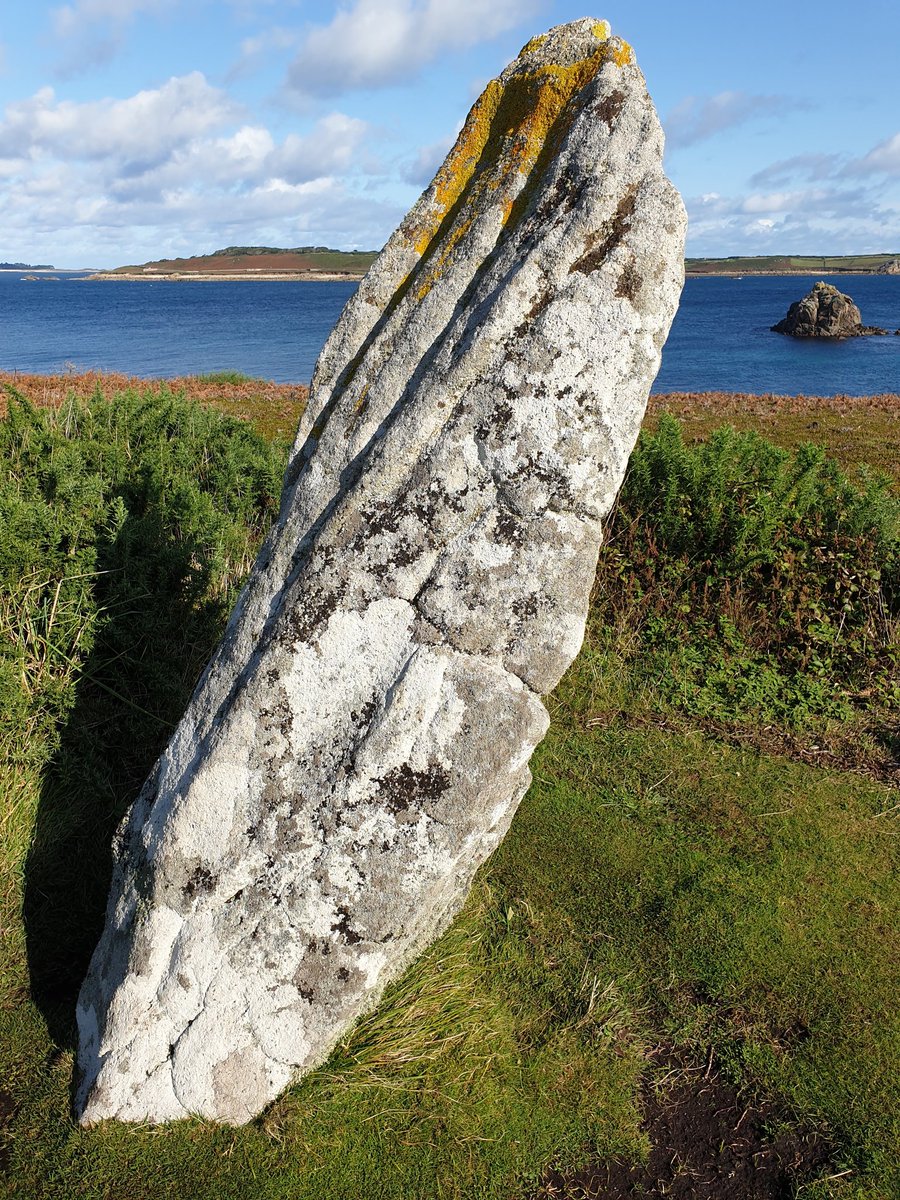 Old Man of Gugh Isles of Scilly #standingstonessunday