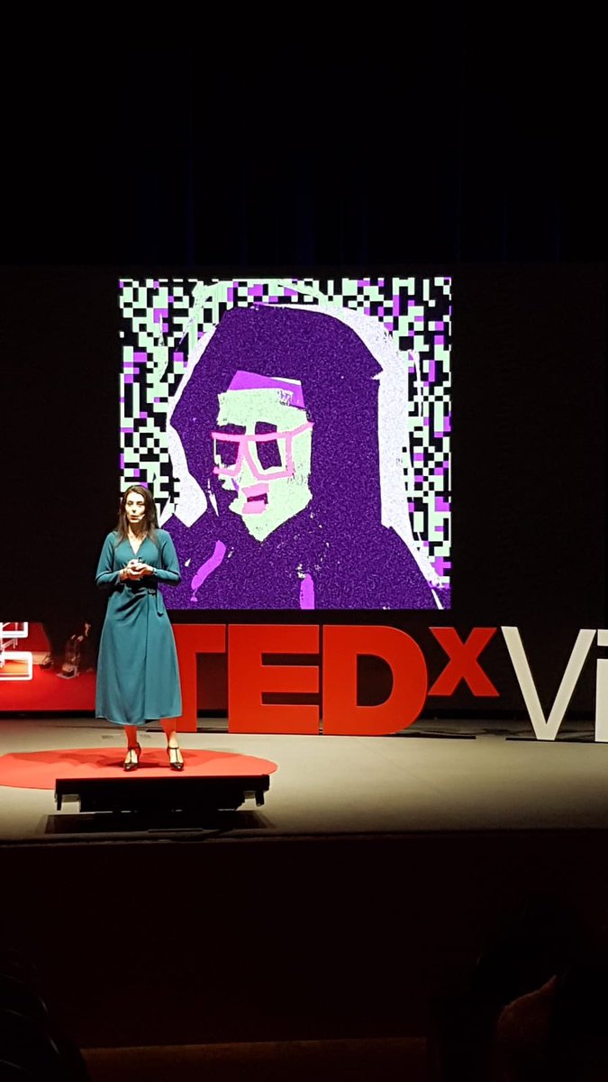 SerenaTabacchi's tweet photo. #RarePepe, @XCOPYART, @Coldie, @hex6c made an appearance on the @TEDxVicenza stage yesterday! 

Talking all things #web3 to the Italian crowd 👩‍💻 https://t.co/WoWBK2m3I8