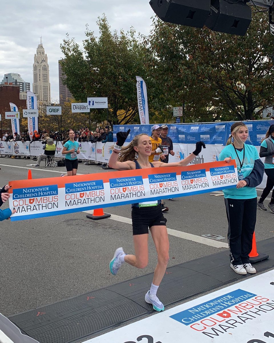 #ShawneeState Hall of Famer Sarah Biehl recently won the Columbus Marathon! 👏👏

<a href="/SSUBears/">SSU Bears Athletics</a> 

📰 » ssubears.com/article/5353.p…