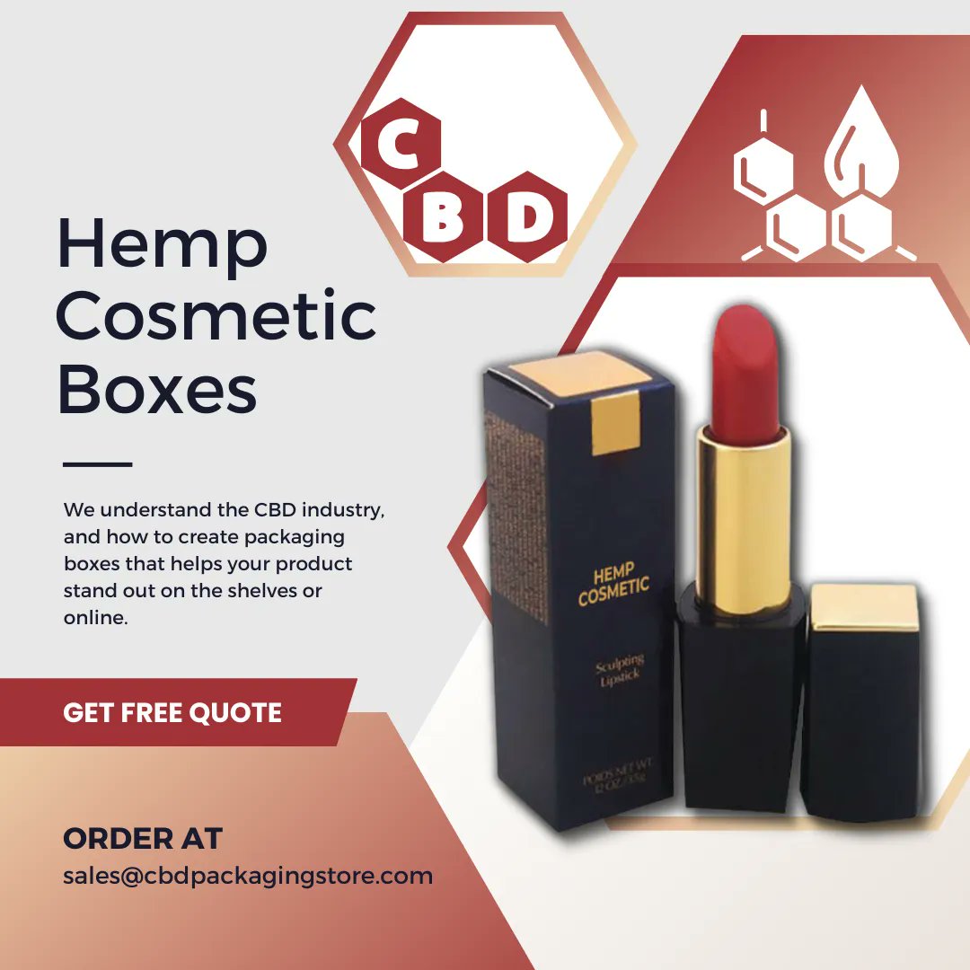 CbdPackaging's tweet image. 𝐇𝐞𝐦𝐩 𝐂𝐨𝐬𝐦𝐞𝐭𝐢𝐜 𝐁𝐨𝐱𝐞𝐬 
Get an instant &amp;amp; Free Quote 👉 buff.ly/3sXevsf 

#cbdpackagingstore #cbd #cbdhemppackaging #cbdhempboxes #hempcosmeticpackaging #cbdproducts #cbdcustomboxes #cbdpackaging #ecofriendlyboxes #customboxpackaging #customboxes #packaging