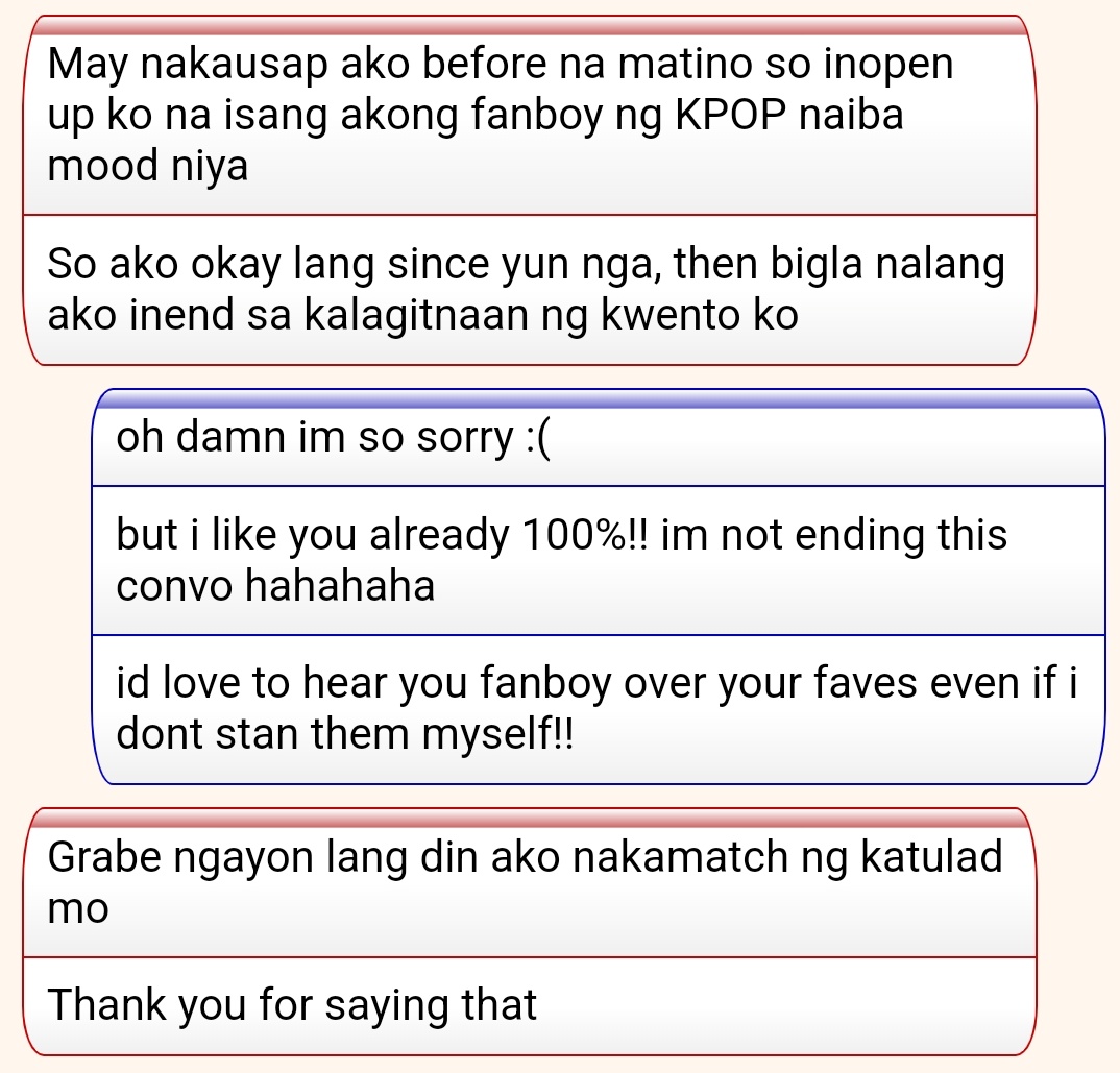 BE0MSTUDIO's tweet photo. i got disconnected with this lovely stranger 😰 pls if ikaw yung guy na nakausap ko sa omegle tonight HMU NA huhuhuhu https://t.co/qhBTg3kpt0