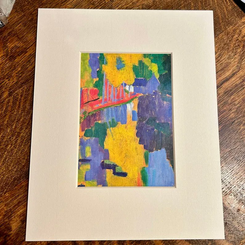 ZendingMachine1's tweet photo. Paul Sérusier #Abstract Fine Art Matted Postcard Print The Talisman 8 X 10 Musée d'Orsay Paris Ready for Framing https://t.co/qC0XZQeUhH #Etsyshop #finesrt #mattedprint https://t.co/fc1cgFScGj