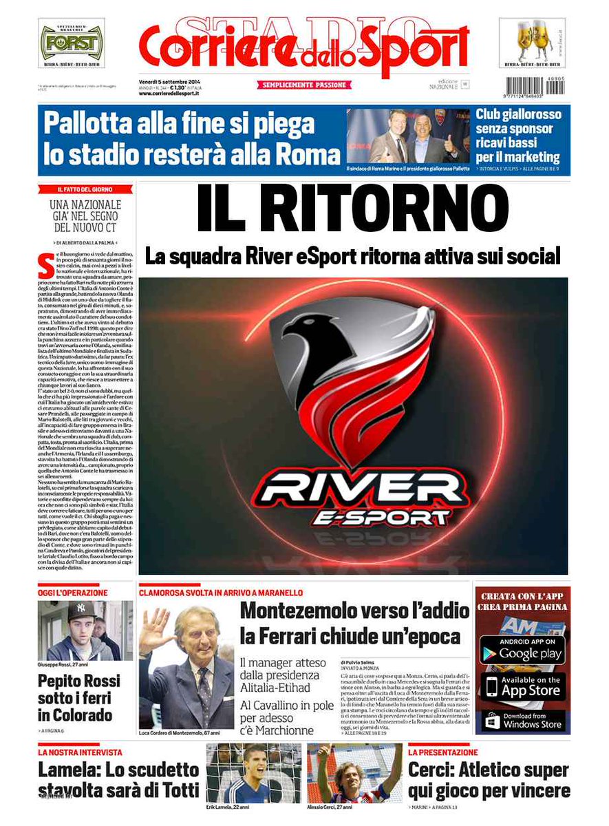 River eSport tweet media