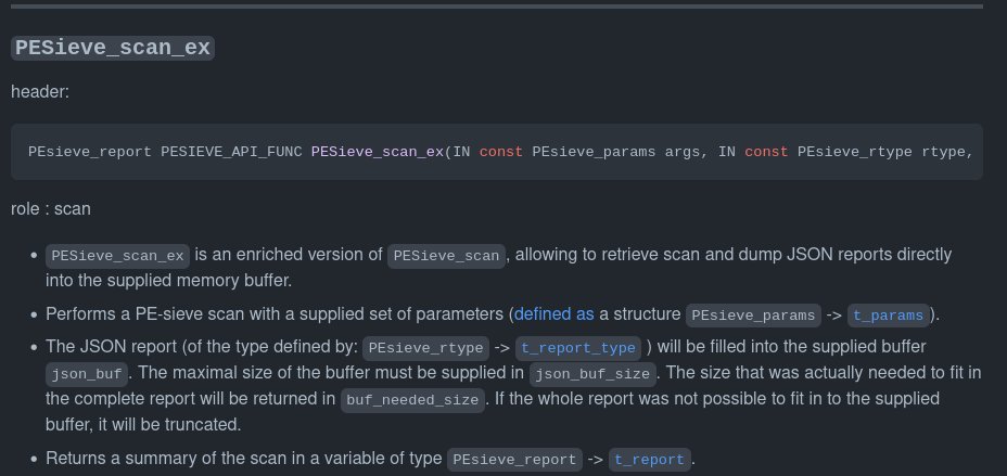 a new function in #PEsieve API is available - more info: github.com/hasherezade/pe…