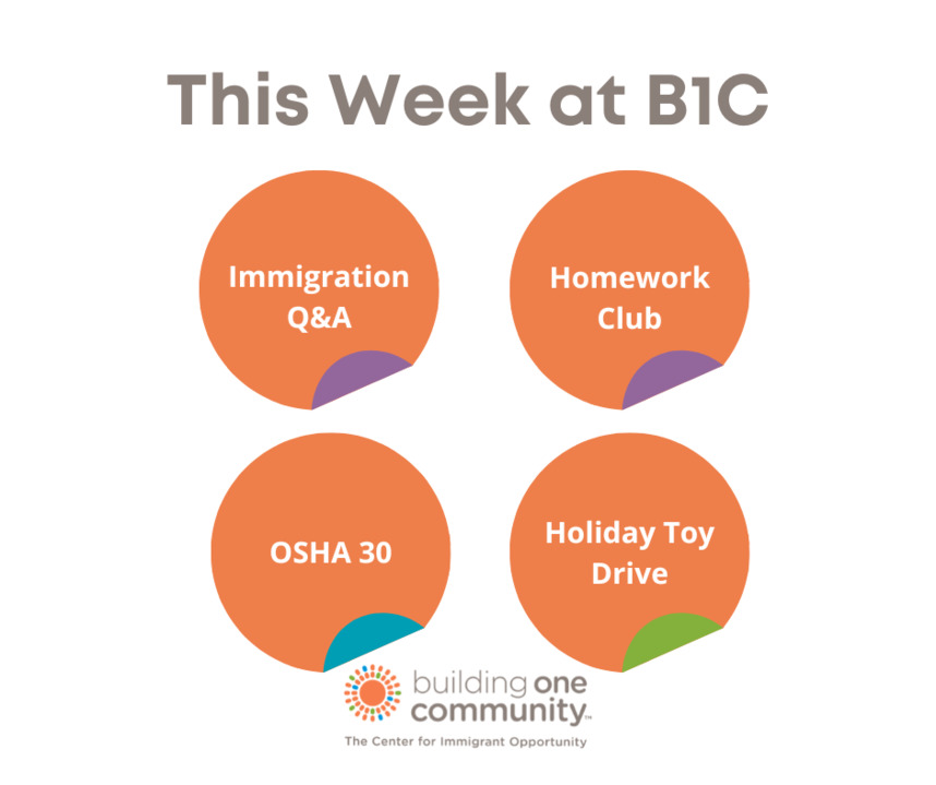 B1CommunityCT's tweet photo. New week = new programs and services available to you! 

 Please donate today to our Holiday Toy Drive at https://t.co/uDKwee53Vs

Register for any of these or check out our booklet for an upcoming program in November! https://t.co/G4iUK5efdH https://t.co/s6WcfH8yvl