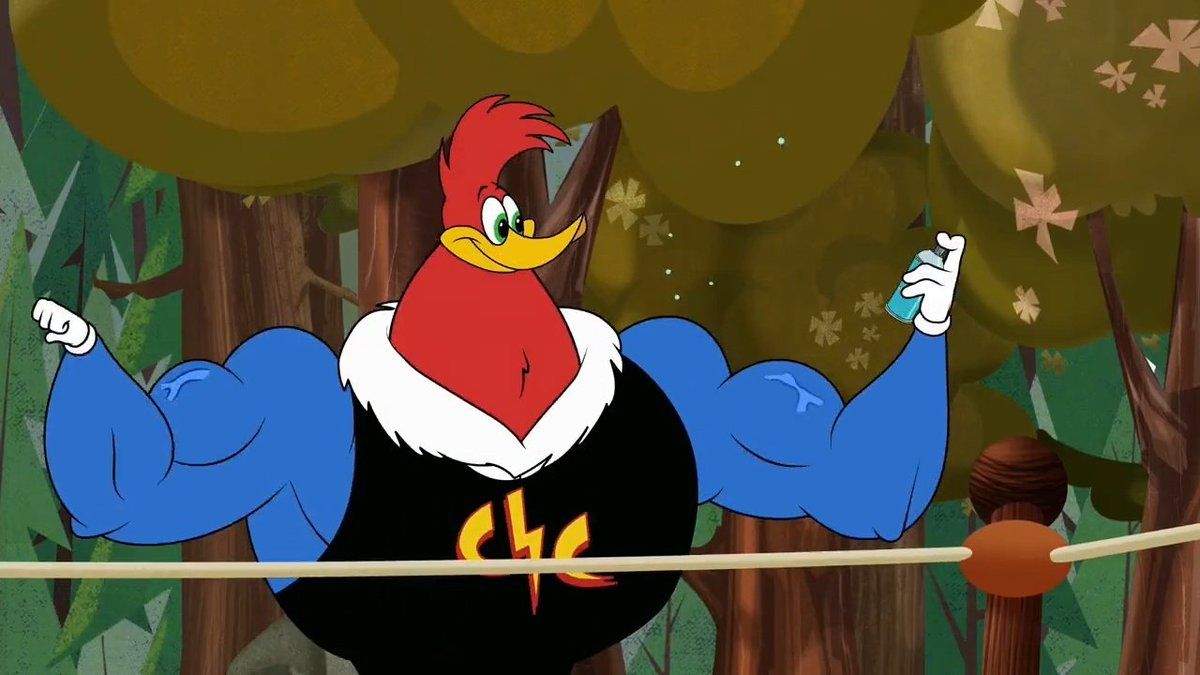 Cartoon Base on Twitter: "The new episodes of 'WOODY WOODPECKER' are
