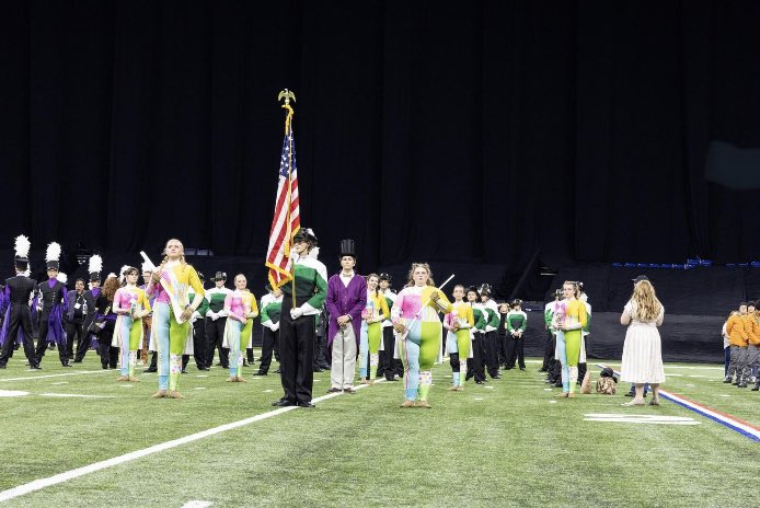 MonroviaBands's tweet photo. The Bulldog Brigade had an outstanding performance at State Finals! We finished 6th in the state of Indiana in Class D! Well done, dogs and we’ll be back next week for BOA Grand Nationals. #winnersdrinkmilk #GoDawgs https://t.co/eleFsOIjik