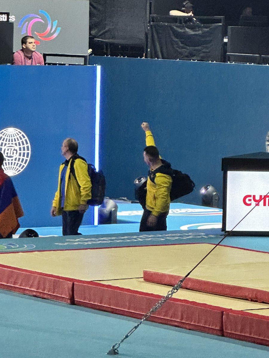 ajayrawal77's tweet photo. Igor Radivilov from Ukraine takes bronze at the #WGC2022 https://t.co/ZuFcOcNI1l