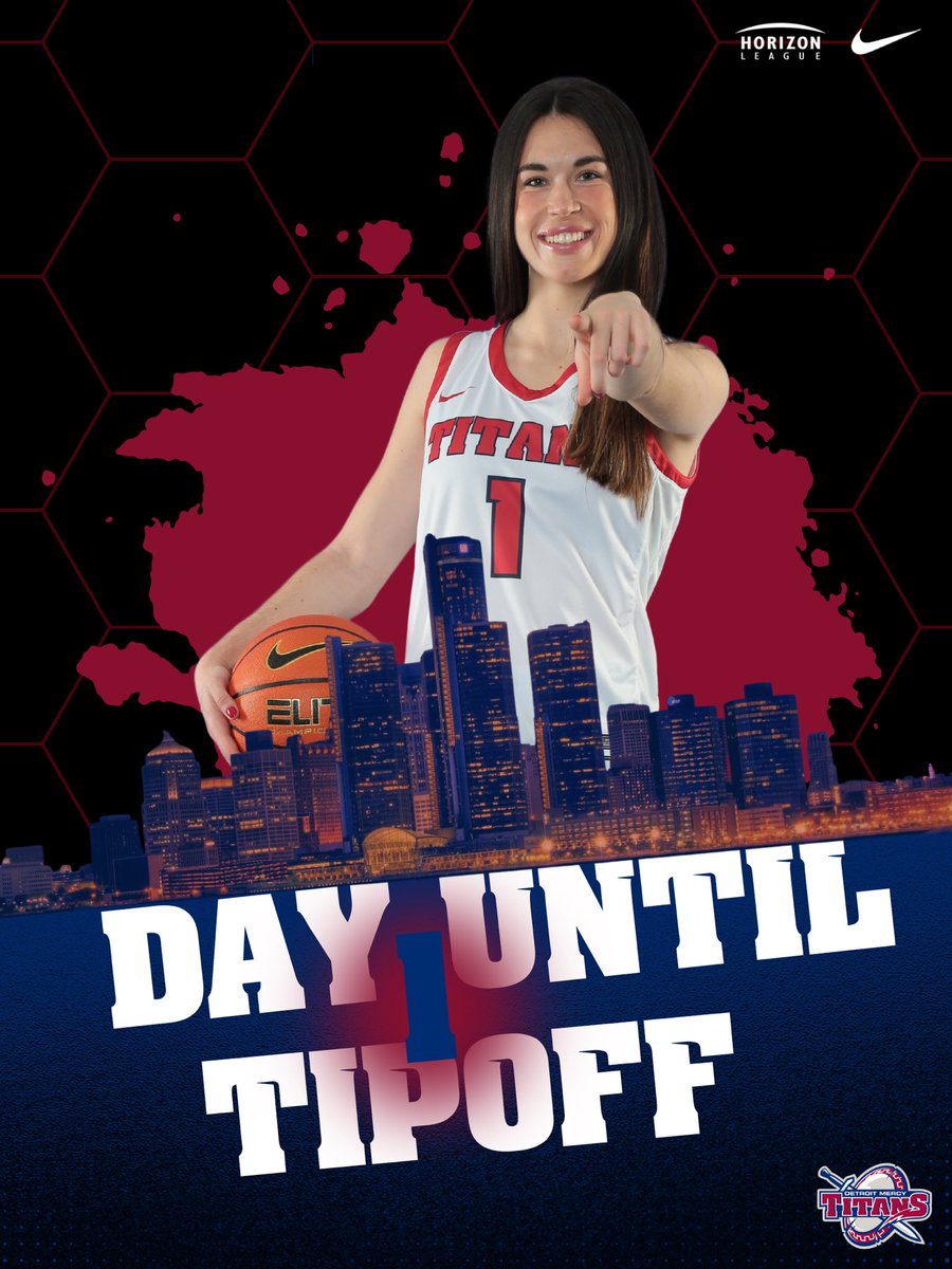 Detroit_WBB's tweet photo. 1️⃣ MORE DAY UNTIL THE 2022-23 SEASON PREMIERE⏰
#TitanTerritory #Section313 #SwordsUp #DETHoops https://t.co/vfoWW7ST5L