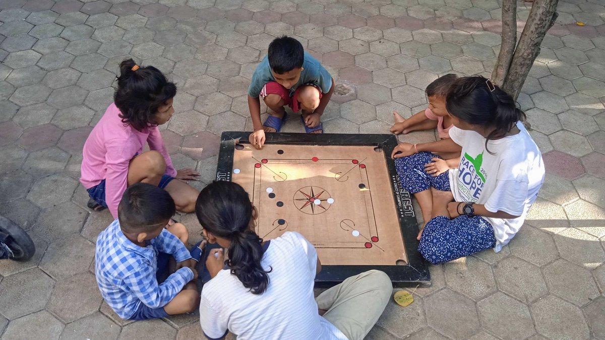 Our children played a lot of carrom over Dashain vacation! One of the perks of having 40+ brothers and sisters? Someone’s always ready to play.

What’s your family’s favorite board game? Comment below! ⬇️

#OneHumanFamily #Carrom #Nepal #Dashain #ChildrensHome #Family