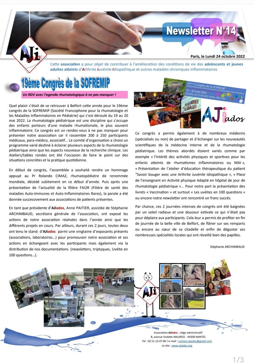 AJIados's tweet photo. La newsletter 14 est sortie, bonne lecture https://t.co/axUALDz4hI