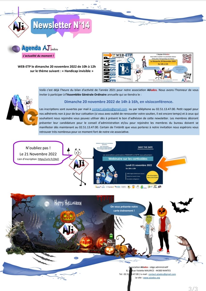 AJIados's tweet photo. La newsletter 14 est sortie, bonne lecture https://t.co/axUALDz4hI