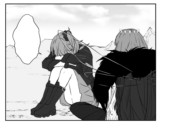 オベの翅が透ける感じ好き(漫画進捗) 