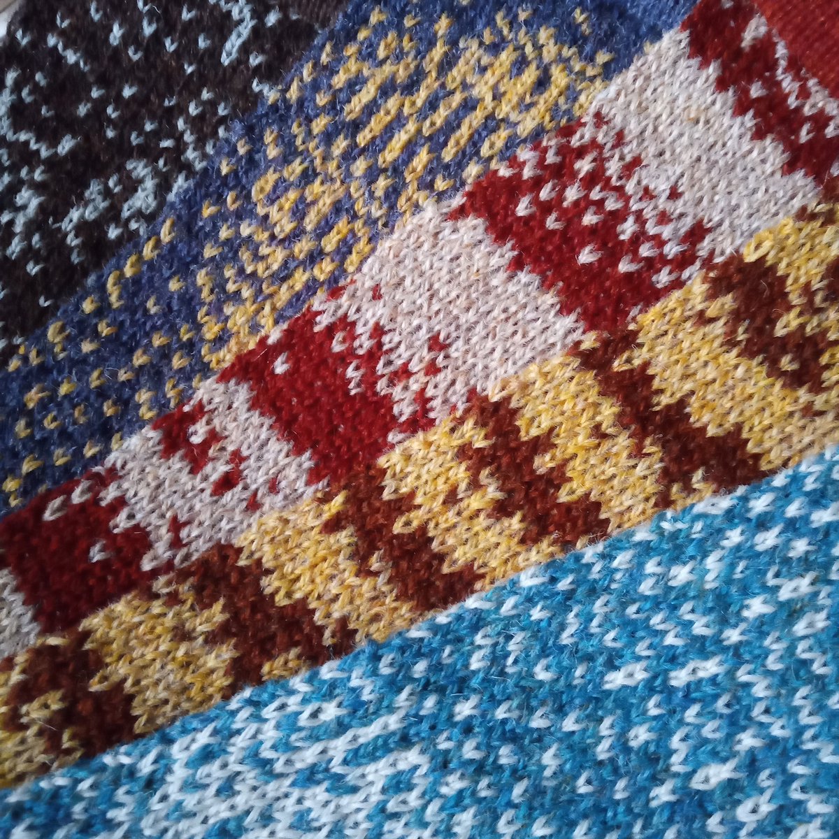 knotunknot's tweet photo. Today's tasks is washing and blocking my latest #spaceknitting for Small is Beautiful at @CoburgHouse which opens next weekend. I'm one of about 17 artists taking part in this exhibition of small, affordable works. Come along and see the amazing range of talent on display. https://t.co/NkerjDf3JY