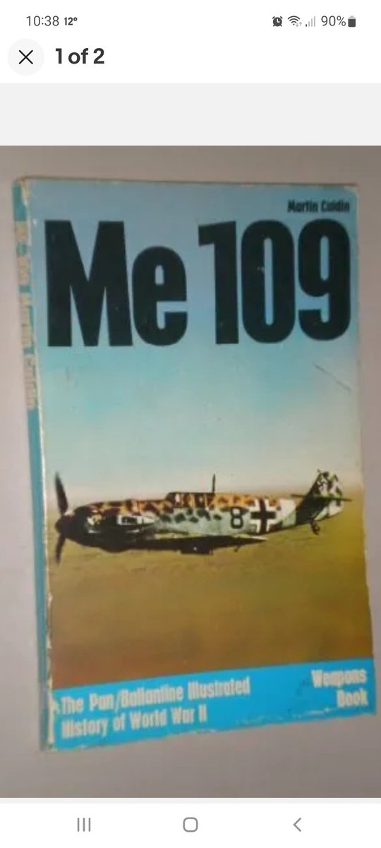 #JFF109 Watching Rogue Heroes over the last few days reminded me that I had this Eduard 109E-7 Trop in the stash so that's what I'm going to be doing.
It reminds me of one of the first aircraft books I bought from the IWM when I must have been about 10, Me109 by Martin Caidin.